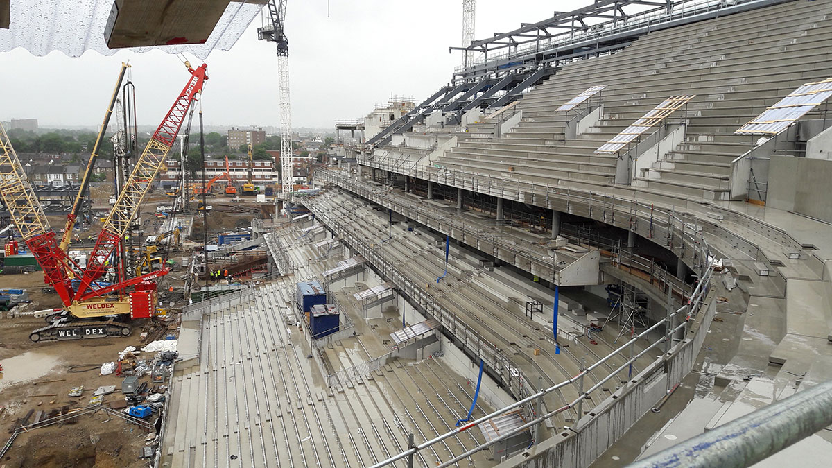 New Tottenham Hotspur Stadium - RCDS - Construction 2