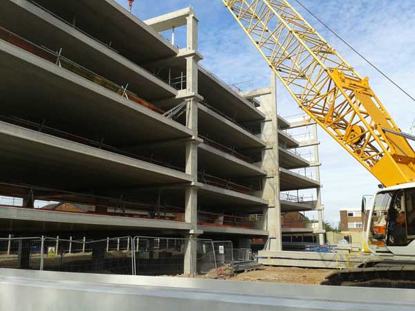 Blackpool Multi-Storey Car Park - Construction - RCDS 6