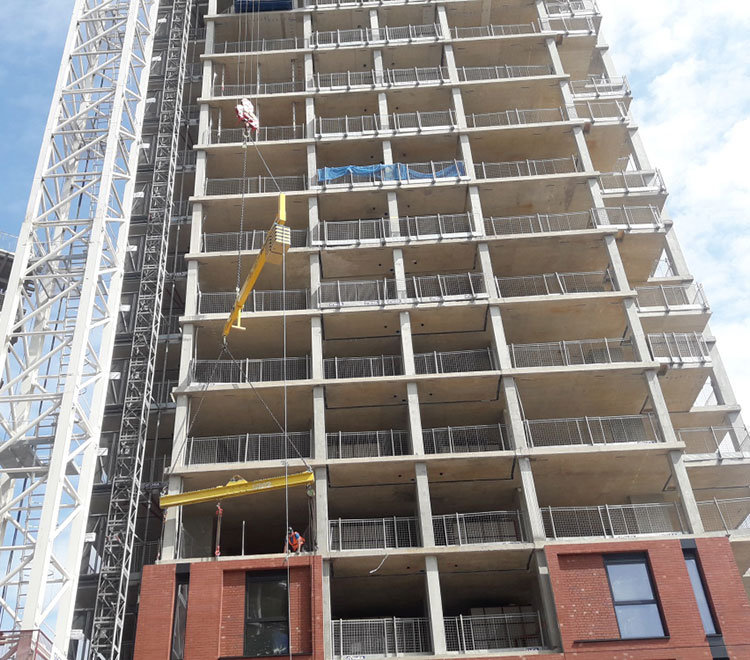orchard wharf project - RCDS - construction 2