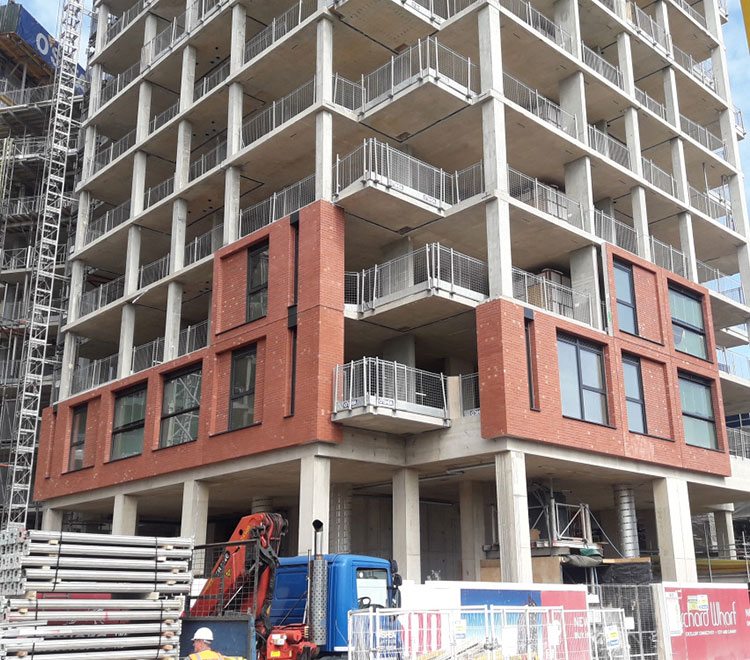 orchard wharf project - RCDS - construction 4