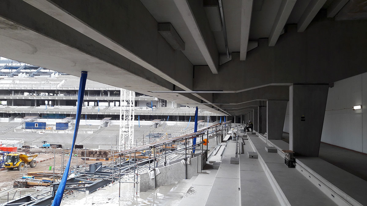 New Tottenham Hotspur Stadium - RCDS - Construction 4